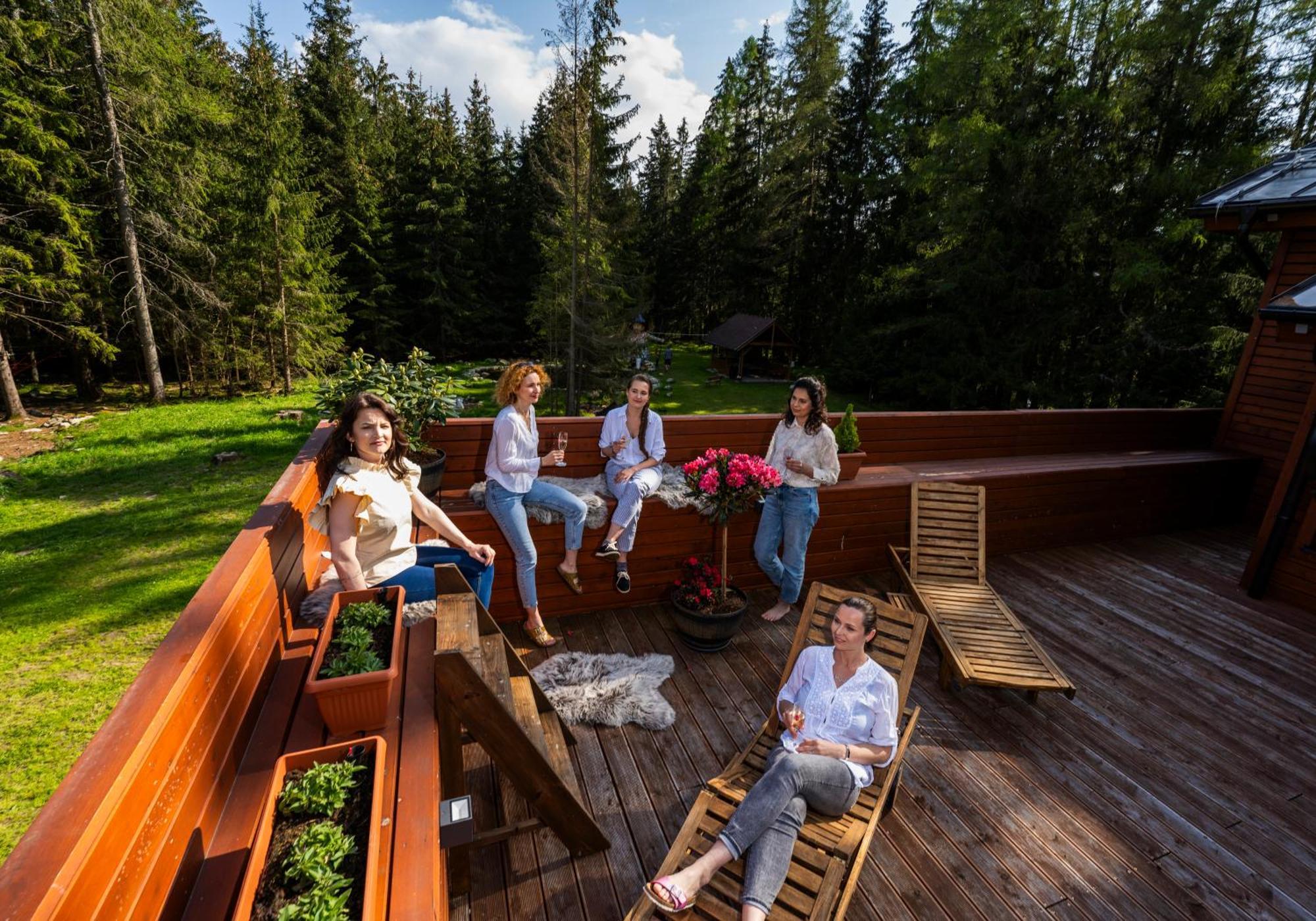Villa Drosera S Wellnessom, Rackova Dolina V Zapadnych Tatrach Pribylina Luaran gambar